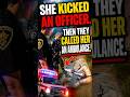 She Kicked an Officer. Then They Called Her an Ambulance.