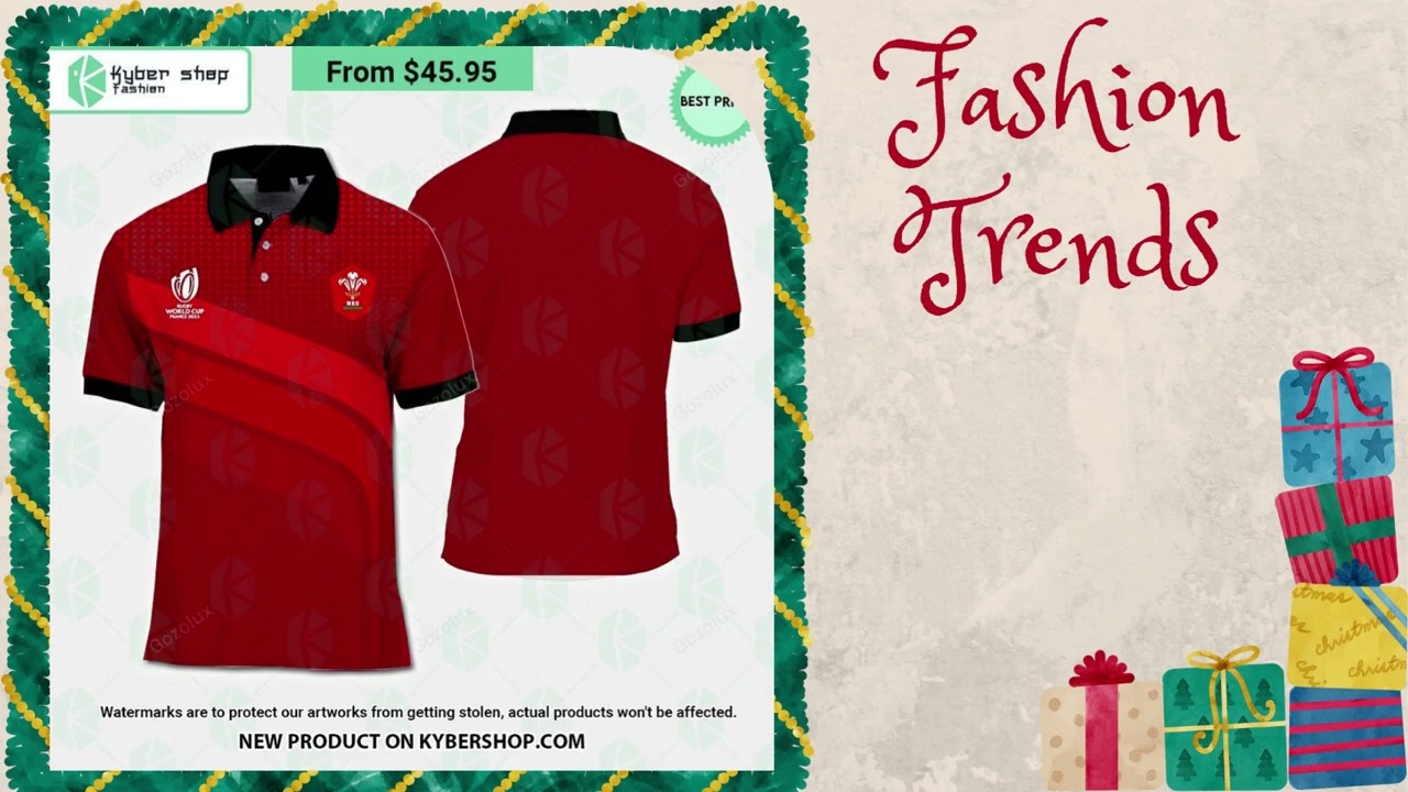 Wales Rugby World Cup Polo Shirt