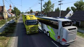 Euro Truck Simulator 2 Bus trip to Pilis with Neoplan Tourliner