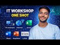 IT Workshop | ITW | IT Workshop Complete Course | IT Workshop B tech 1st Year