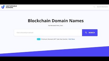 What To Do With A Blockchain Domain? Unstoppable Domains - NEW CRYPTO-BLOCKCHAIN DOMAIN REGISTRY!!