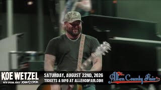 Allen County Fair announces the 2026 concert lineup