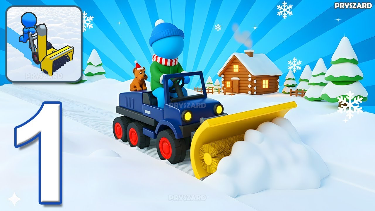 Snow Shovelers - Gameplay Walkthrough Part 1 - Always Ready Snow Gone (iOS, Android)