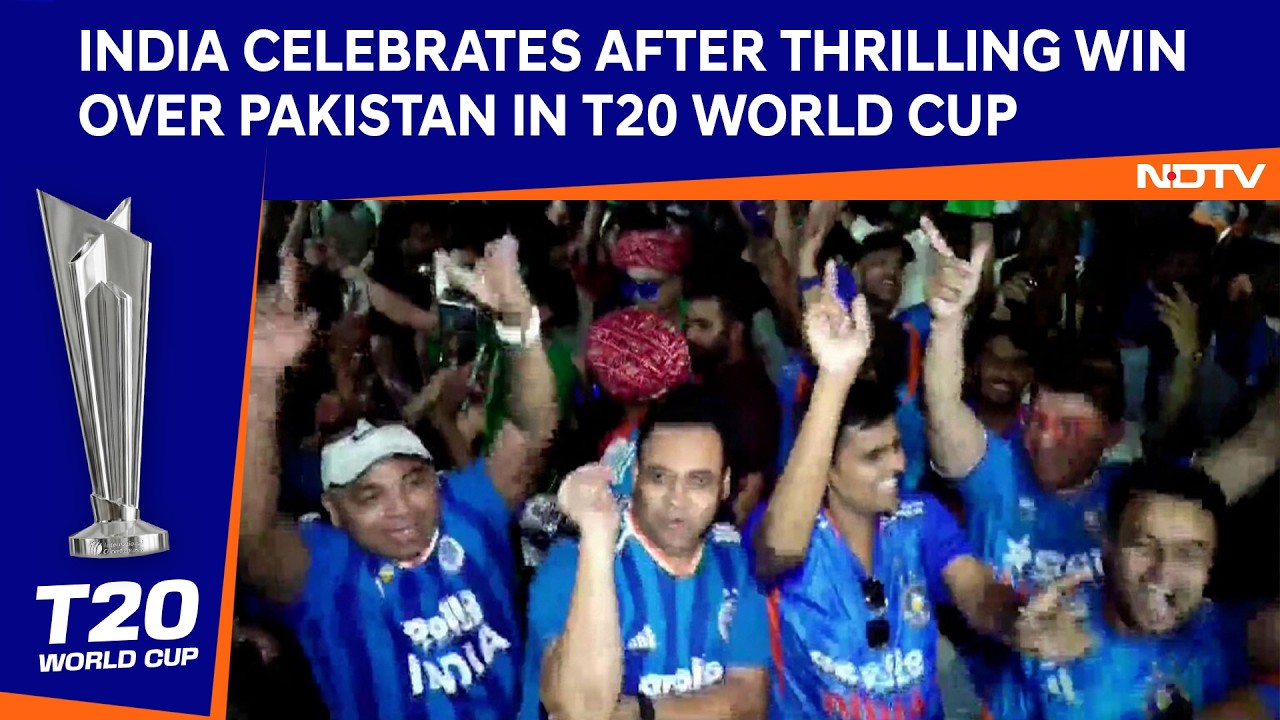 Ind Vs Pak T20 | India Roars in Celebration After Thrilling Win Over Pakistan In T20 World Cup