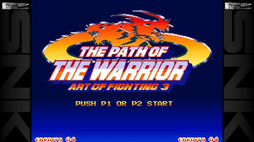 Art of Fighting 3 second opening (Neo·Geo)