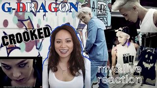 NEW VIP | GD CROOKED | MV Live Reaction