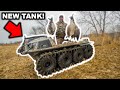 I Bought a NEW TANK and Took It HUNTING! (Amphibious 8x8 with TRACKS!) Catch Clean Cook