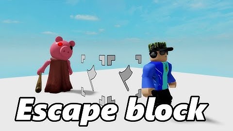 How to use new escape block in piggy build mode