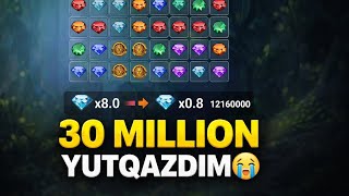 Linebet Crystal 🔮 30 Milliom Yutqazdim‼️☠️ (Rasvo Boldi