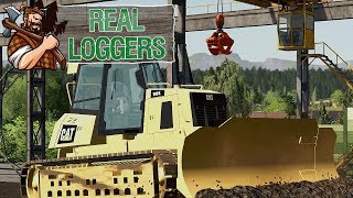 LS19 Ebelsbach - Gigantischer HOLZKRAN wir aufgebaut #060 | Farming Simulator Real Loggers Forst Deu