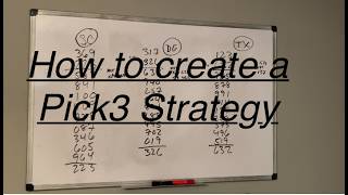 How to create a Pick3 Lottery Strategy