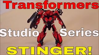 Transformers Studio Series Stinger - GotBot True Review NUMBER 390