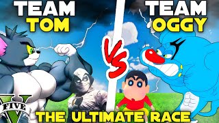 THE FUNNY RACE OGGY VS TOM 🔥🔥🔥 screenshot 1