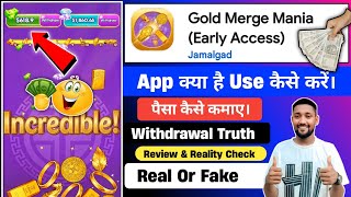 Gold Merge Mania App Review 2026 | Gold Merge Mania Real Or Fake? | Withdrawal Truth & Reality Check screenshot 4