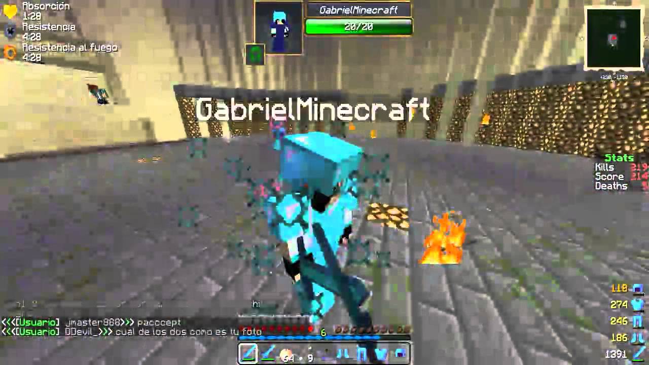 Minecraft Pvp Contra Hack :3 2014