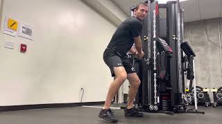 Keiser/Cable Lateral Skip to Woodchop
