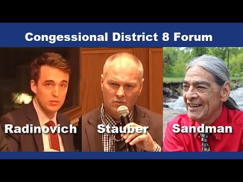 Radinovich Stauber & Sandman -MN CD8 Candidate Forum