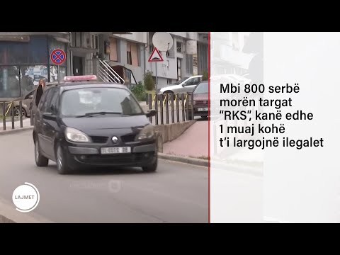 Mbi 800 serbë morën targat “RKS”, kanë edhe 1 muaj kohë t’i largojnë ilegalet