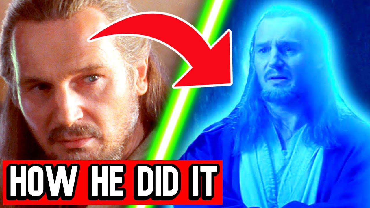 How Qui Gon Jinn Learned To Become A Force Ghost