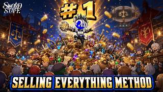 Sword x Staff - The GUIDE You Need - AUCTION HOUSE + Paperless Case Study | SELL EVERYTHING METHOD