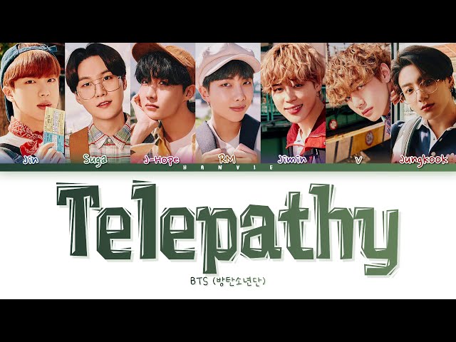 BTS (방탄소년단) – 'Telepathy (잠시)' Color Coded Lyrics (Han/Rom/Eng) class=