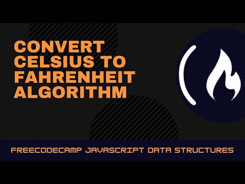#FreeCodeCamp Algorithm || Convert Celsius To Fahrenheit  || Français