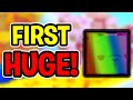 I Hatched My First Huge In Pet Simulator 99! (Roblox)