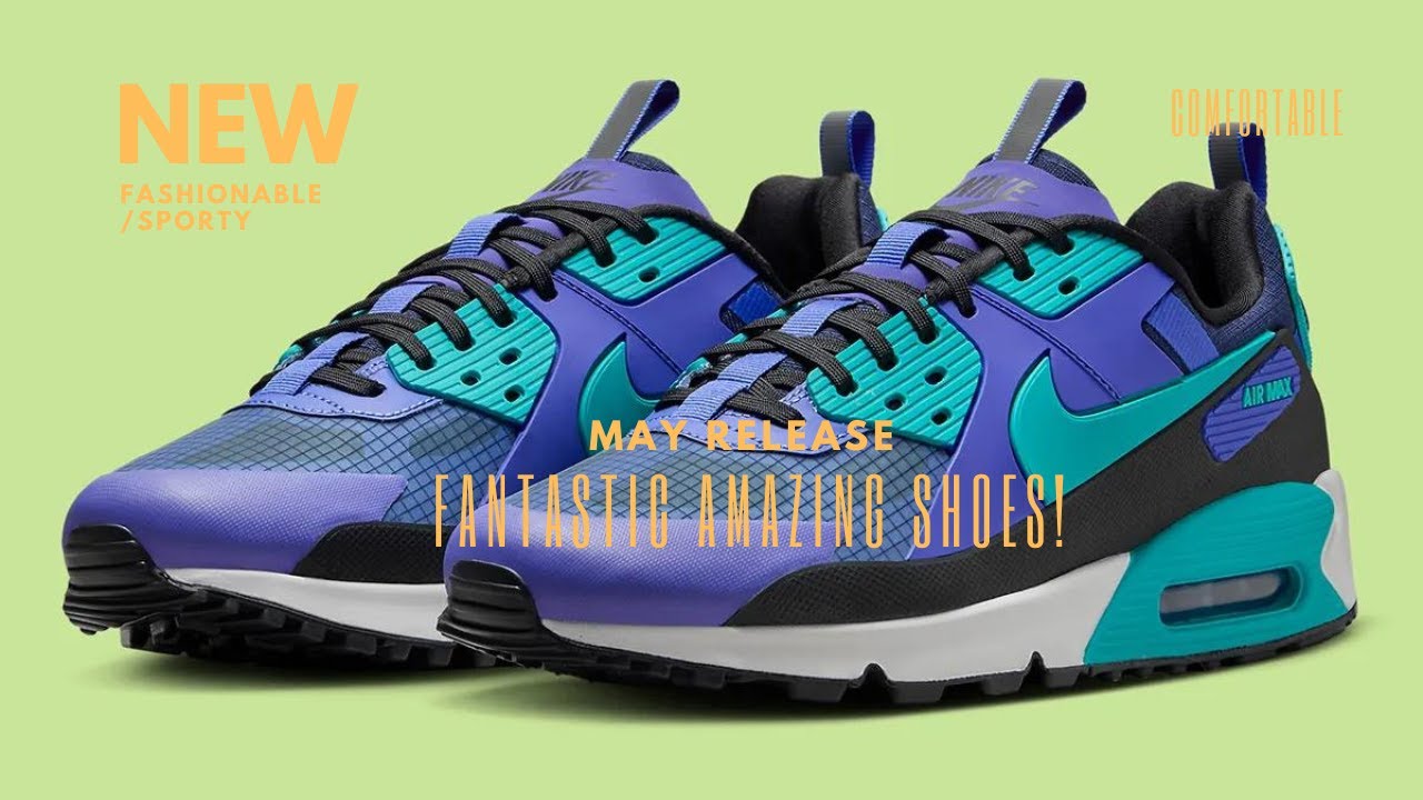 air max 90 purple teal