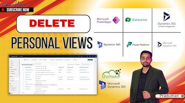 How to Delete Personal Views in Microsoft Dynamics 365 CE