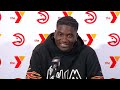 Hawks vs. Raptors Postgame Press Conference: Trae Young & Clint Capela