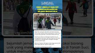 UNIK! Jemaah Asal Yogyakarta Kenakan Blangkon Selama Ibadah Haji di Tanah Suci