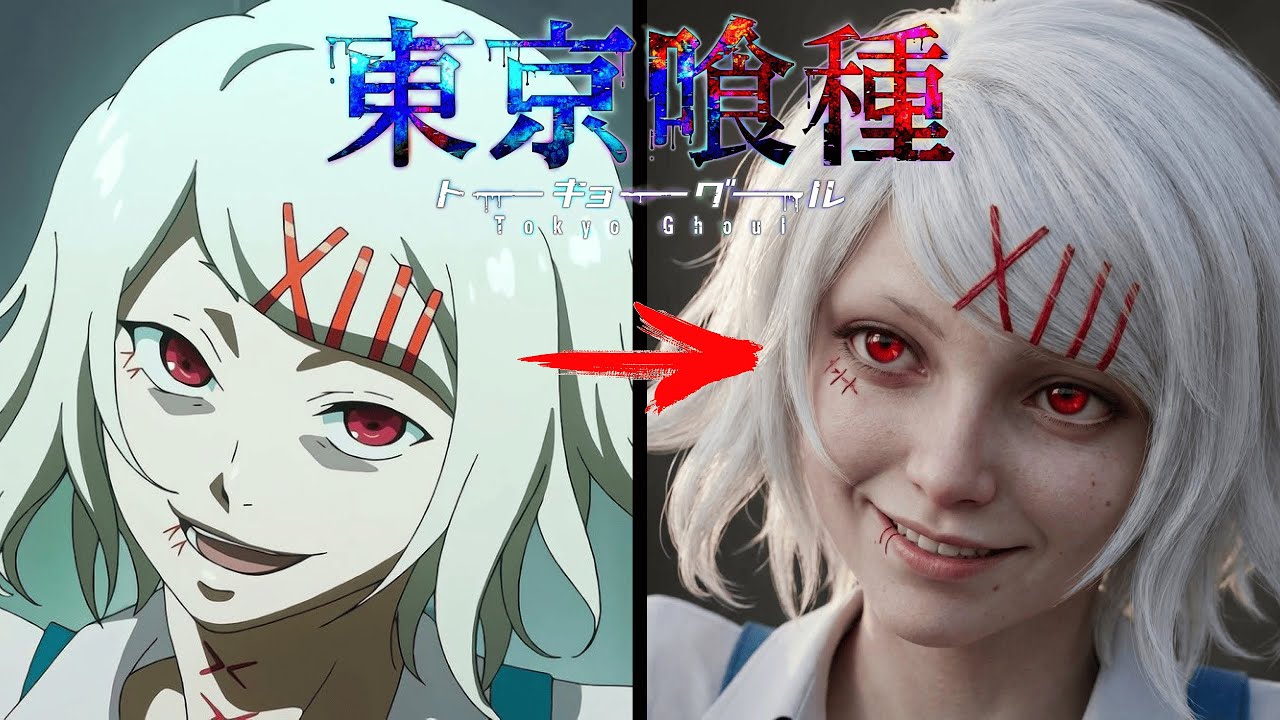 Rize looks dangerous in Real Life! 👓 — Tokyo Ghoul in real life