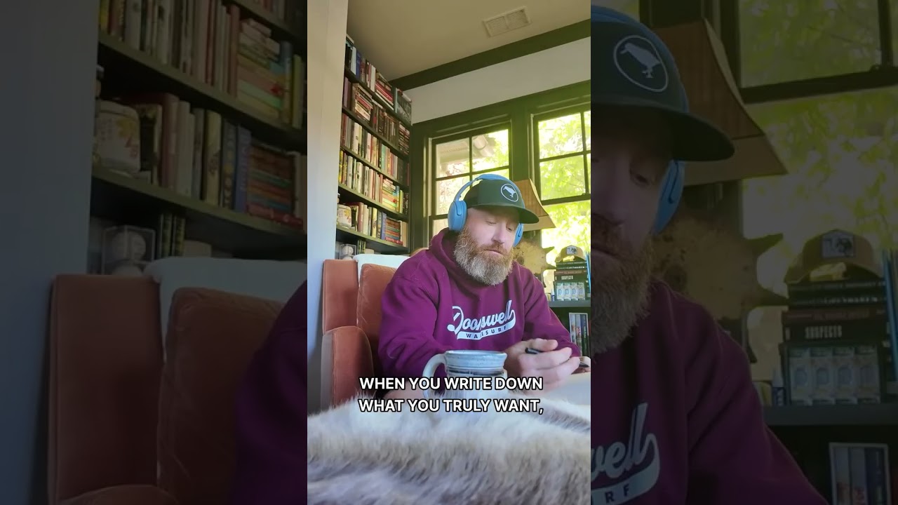 Writing down your goals unlocks new pathways in your mind