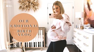 BIRTH VLOG: LABORY + DELIVERY INDUCTION DURING PANDEMIC | MEETING OUR DAUGHTER