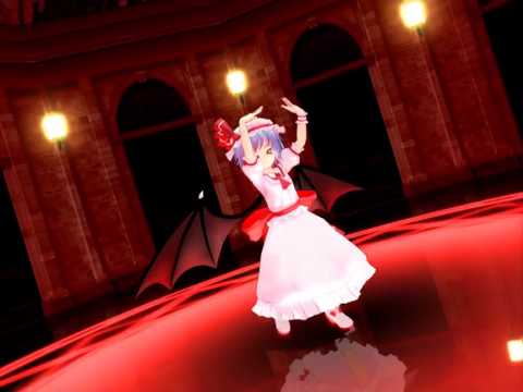 sm19136273   【東方MMD】紅魔館ロビー風ステージテスト動画（Ver 2 7予定）