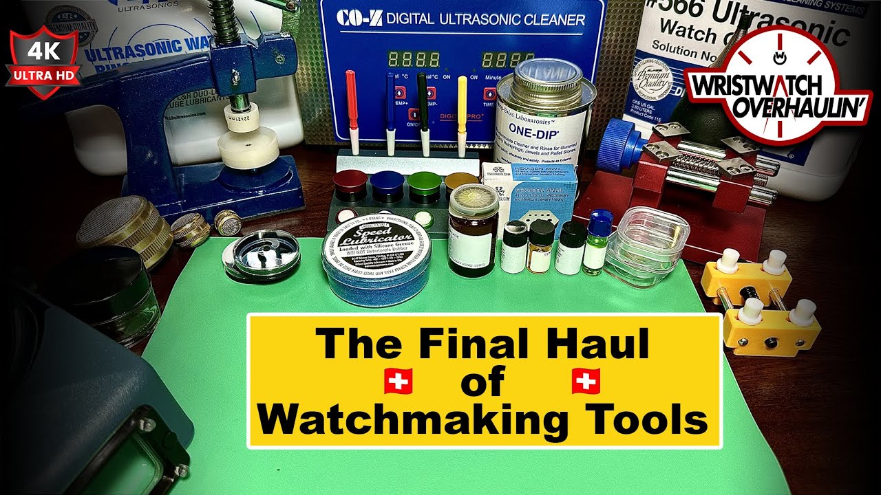 The Final Haul Of Watchmaking Tools To Start My Horology Journey - Plus ...
