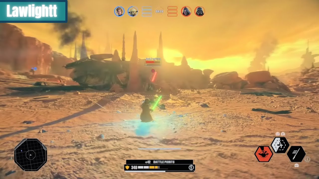 Star Wars Battlefront 2 | Heroes vs Villains Gameplay (No Commentary)