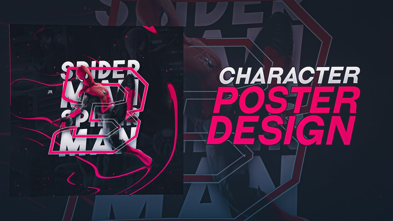 Character Poster Design on Android //  Pixellab