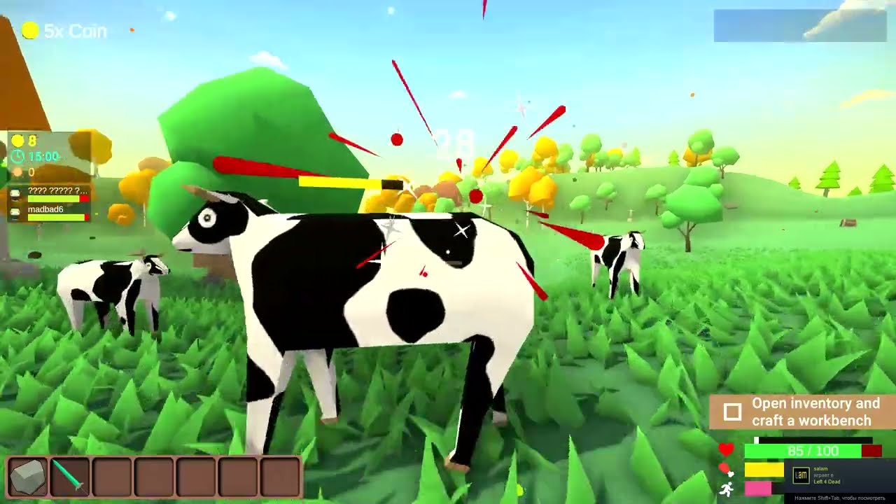 Muck 2021) 2022 построили дом играю с другом выжили до третьего дня куча монстров