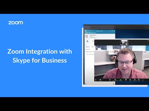 How To Use Zoom Integration with Skype for Business