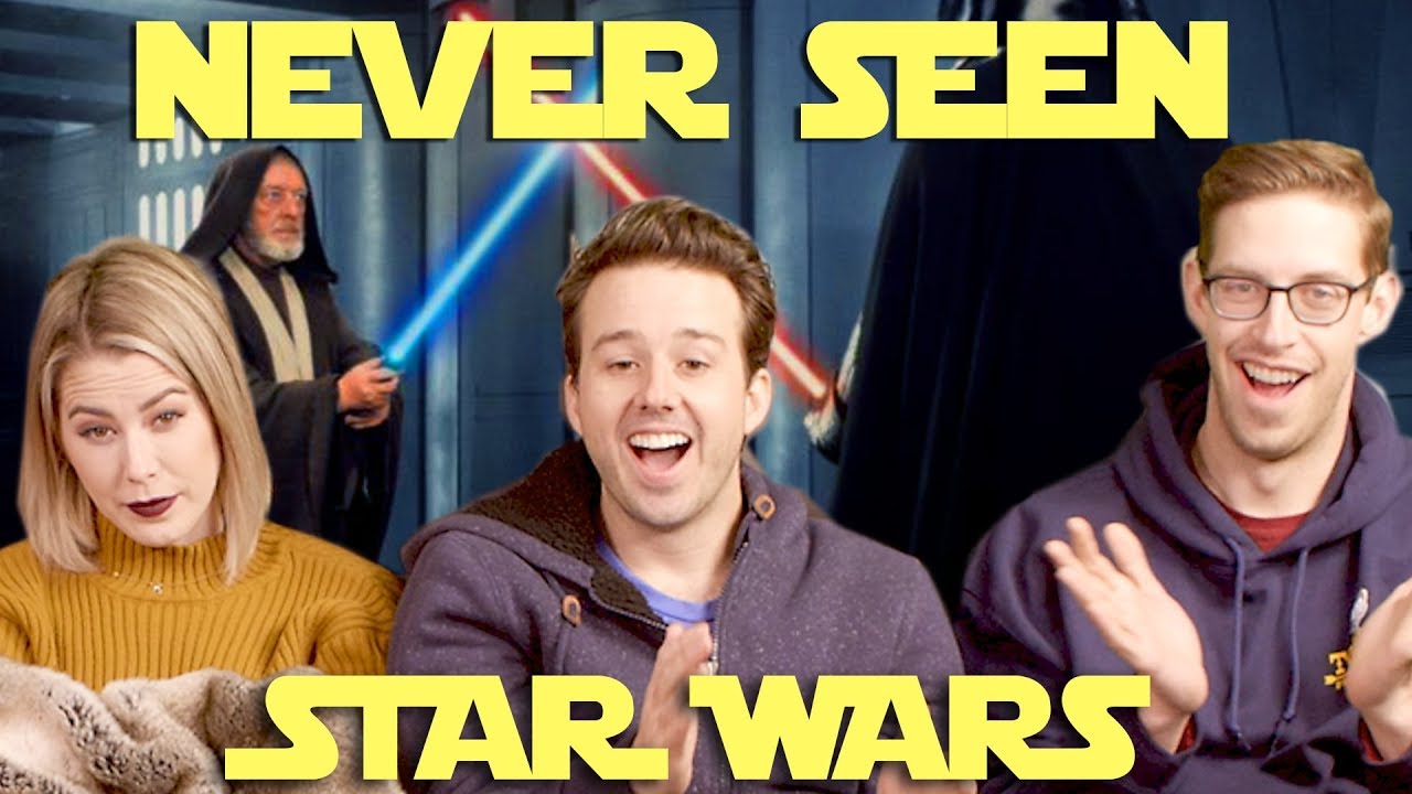 Adults Watch STAR WARS For The First Time - YouTube
