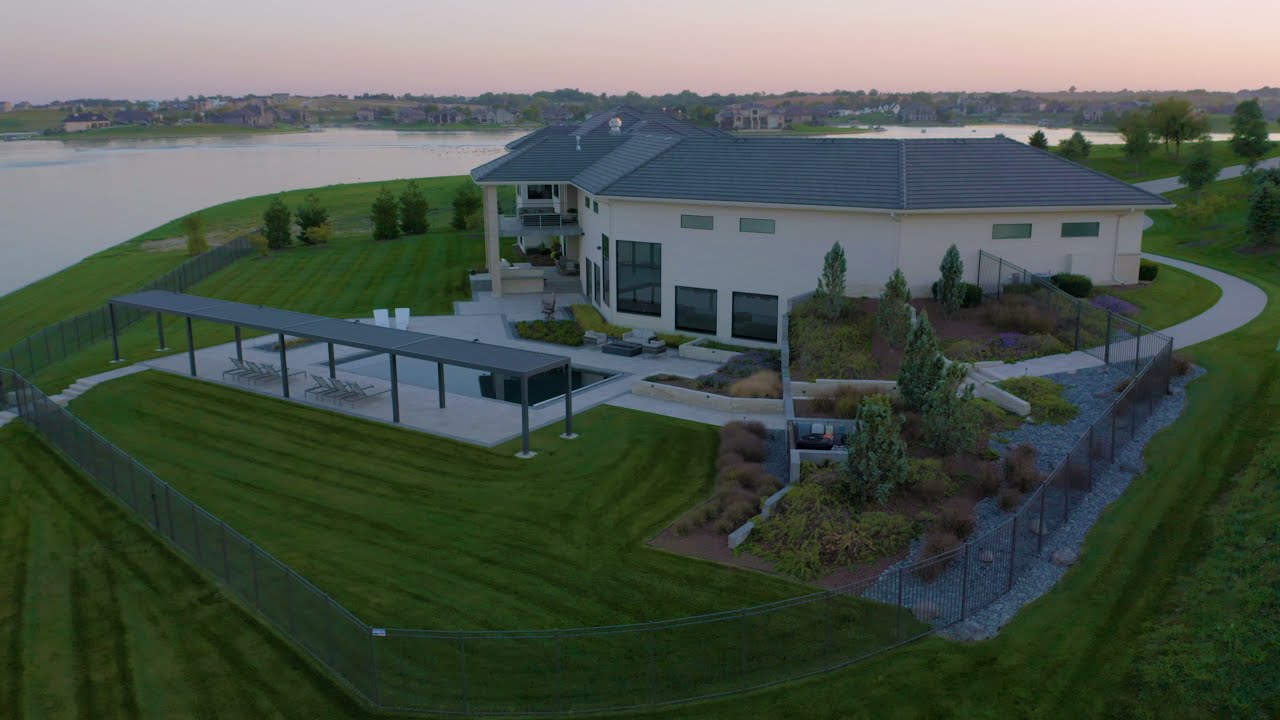 Landscaping Drone Videography for Marti Neely and Designs in Omaha, Nebraska Island Circle