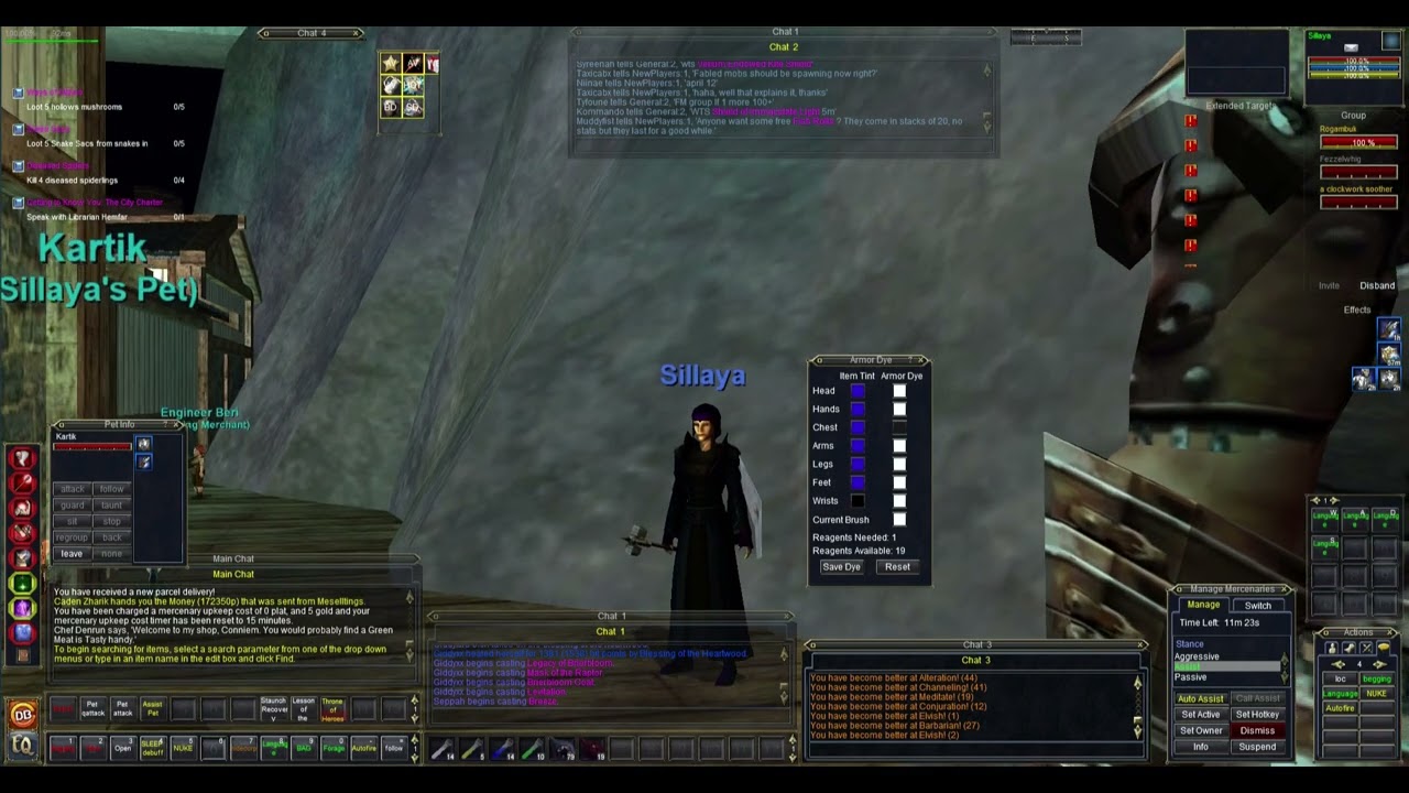 Everquest Prismatic Dye, Character customization. YouTube