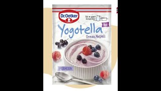 Dr. Oetker Orman Meyveli̇ Yogotella