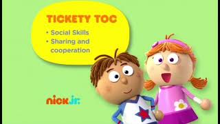 Tickety Toc Curriculum Board Nick Jr. (September 29, 2012-August 23, 2013)