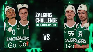 #ZalgirisChallenge Christmas Special. Season's greetings from Zalgiris!