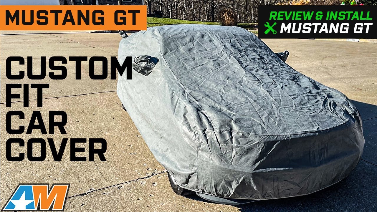 2005 -2014 Mustang Custom Fit Car Cover; Gray Review & Install 