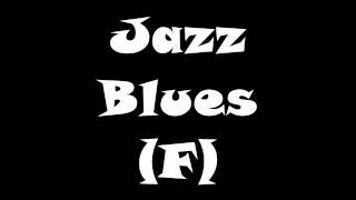 Jazz Blues - Medium Swing Backing Track (F) chords