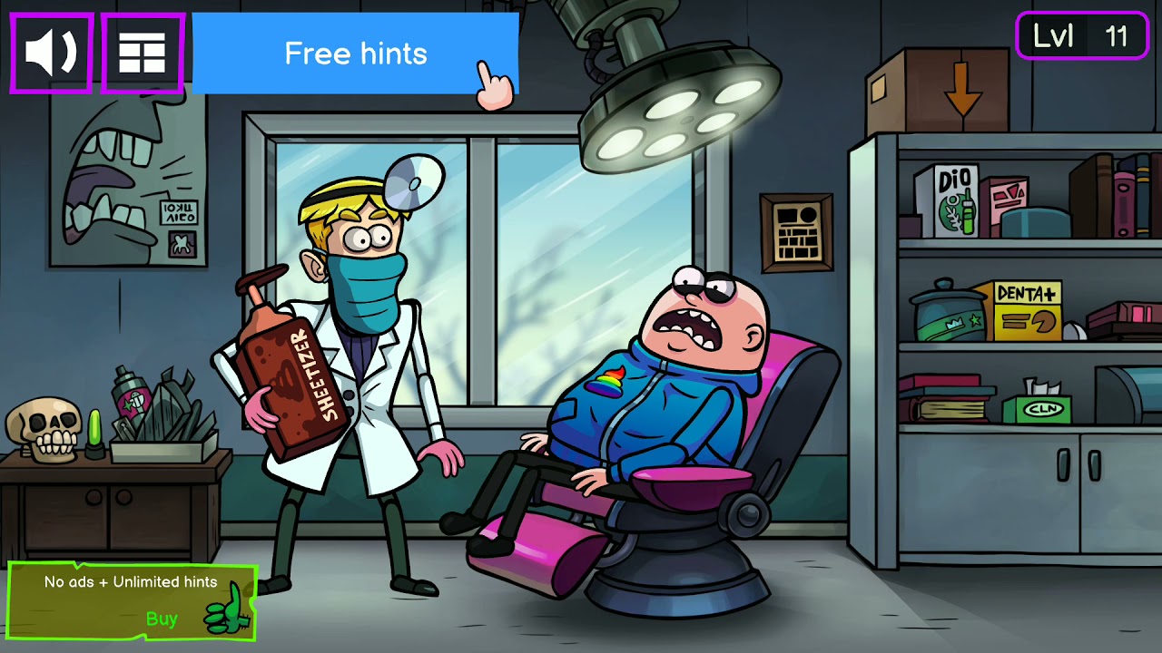 Sheet Quest Funny Troll Quest Level 11