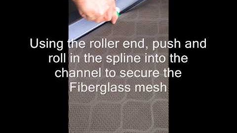 How to install One Way Vision Door Mesh